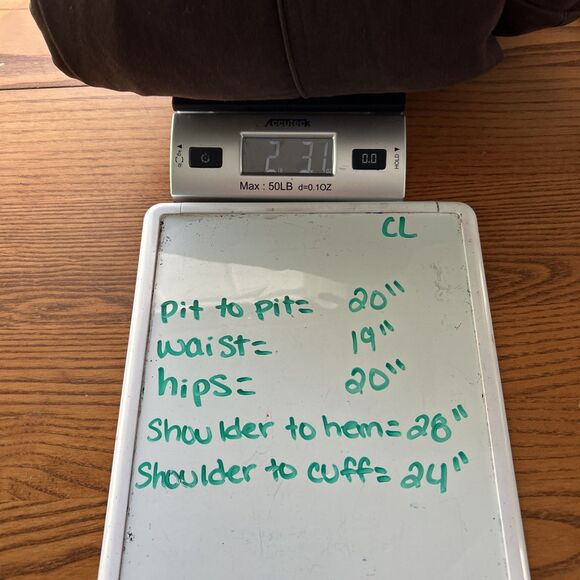 Mod O Doc Womens Brown Zip Up Jacket Size 1 Winter Coat - Picture 9 of 9